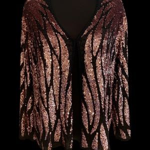Beautiful vintage beaded blouse